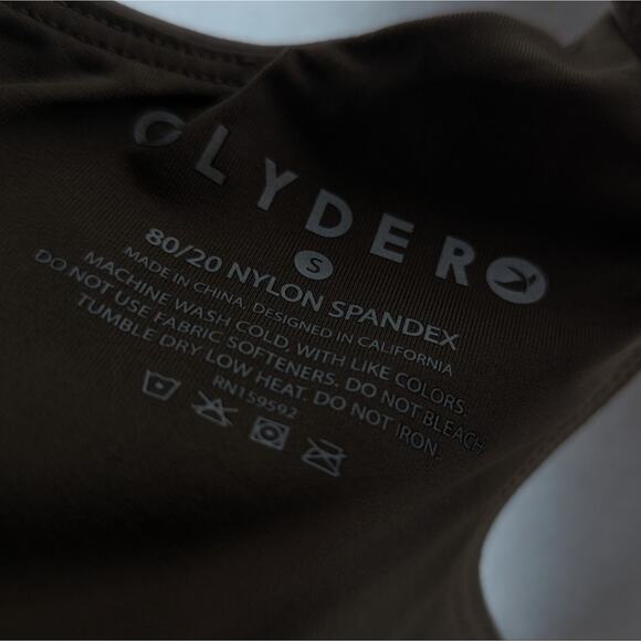 Glyder Mocha Oatmeal Milk Tie Dye Full Force Bra Size S - Picture 5 of 8